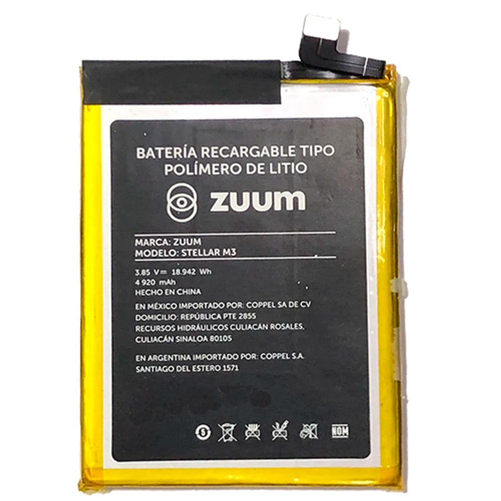 Zuum M3 – Cambio de pantalla
