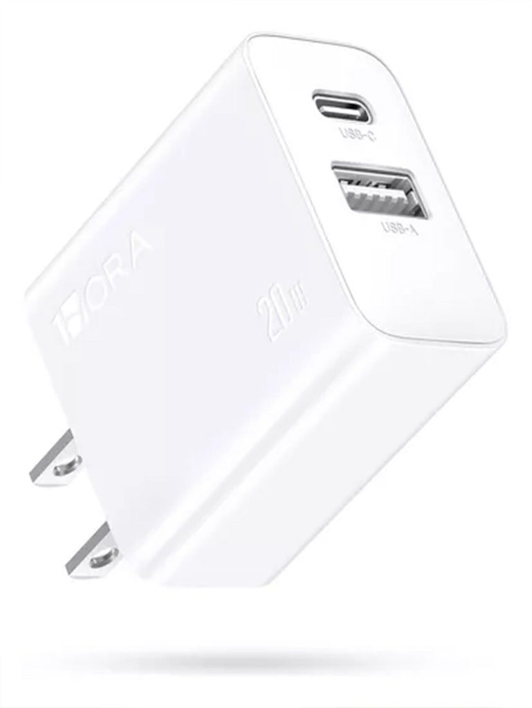 CUBO DE 20W DOBLE PUERTO