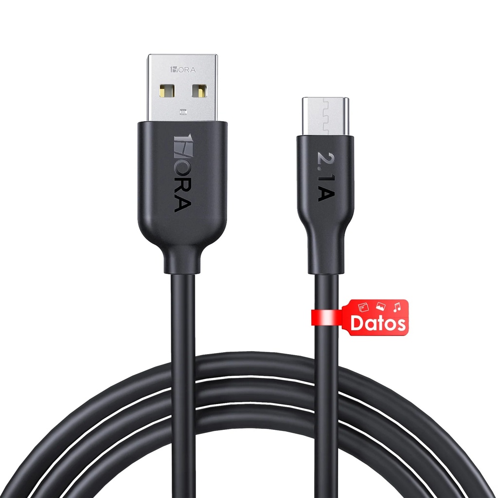 CABLE USB A C 2 METROS N