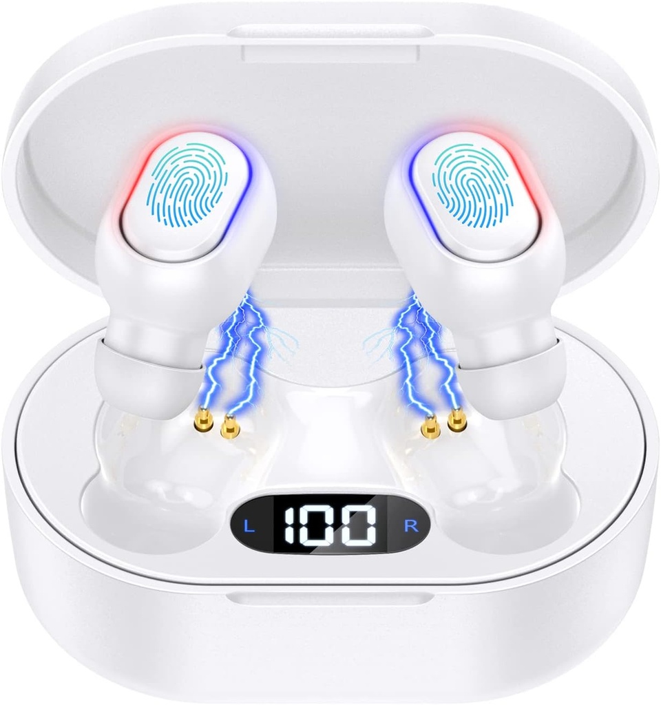[7503032542782] AUDIFONOS INALAMBRICOS AUT114 BLANCO
