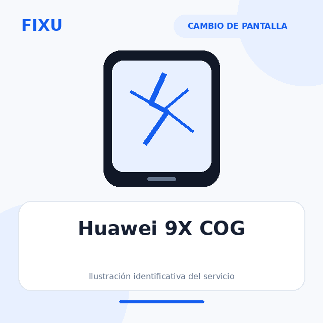 [HUA-Y9SHONOR9XCOG-STD-190] Huawei 9X COG – Cambio de pantalla