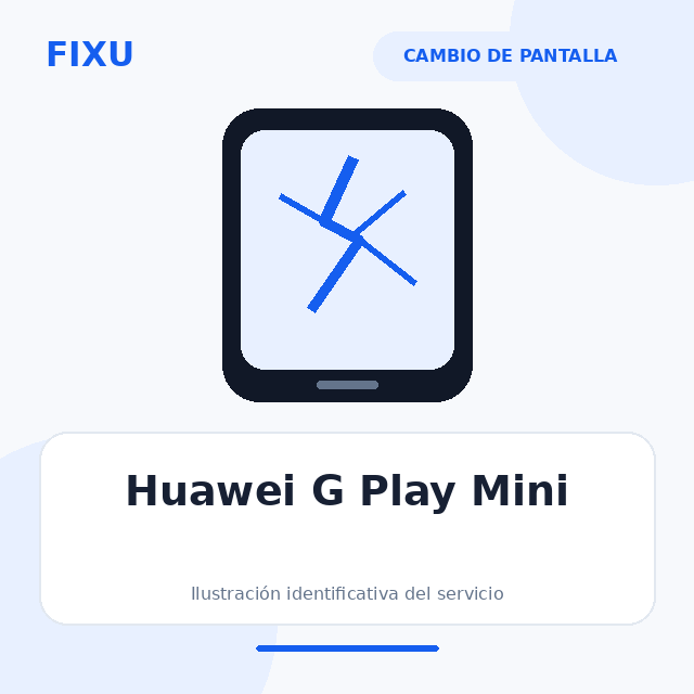 [HUA-GPLAYMINI-STD-222] Huawei G Play Mini – Cambio de pantalla