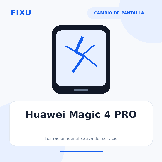 [HUA-MAGIC4PRO-STD-226] Huawei Magic 4 PRO – Cambio de pantalla