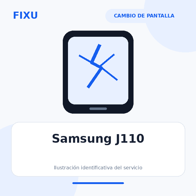 [SAM-J110-INCELL-998] Samsung J110 – Cambio de pantalla