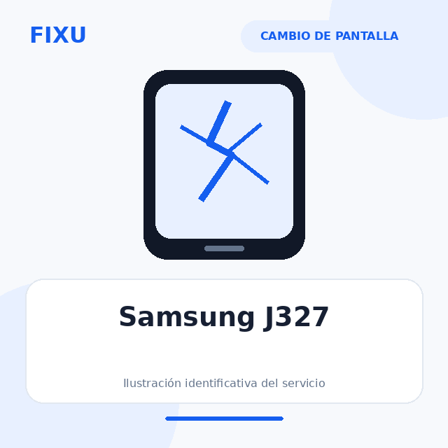 [SAM-J327-STD-1004] Samsung J327 – Cambio de pantalla