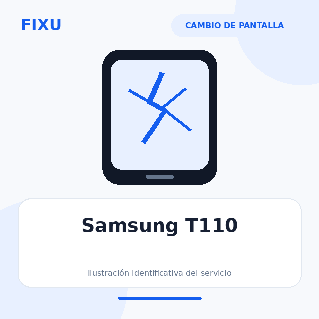 Samsung Galaxy Tab 3 Lite 7.0 – Cambio de pantalla