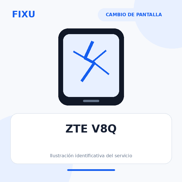 ZTE V8Q – Cambio de pantalla