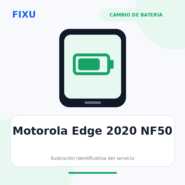 Motorola Edge 2020 – Cambio de batería