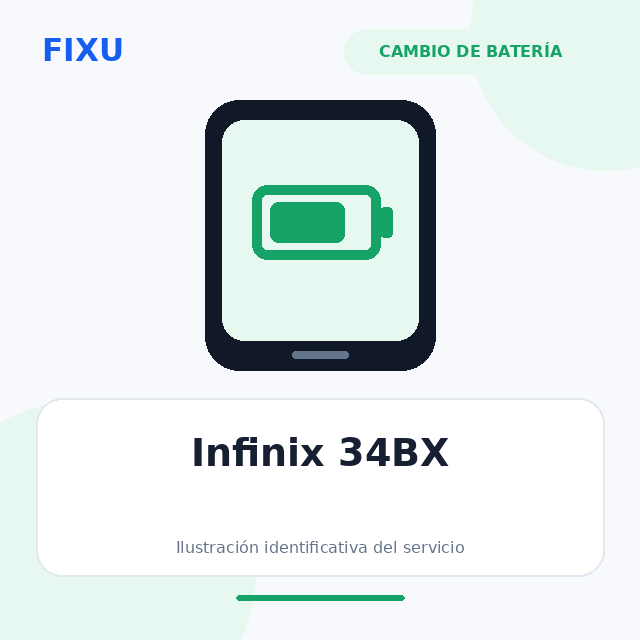 [SERV-BAT-JUN26-0223] Infinix 34BX – Cambio de batería